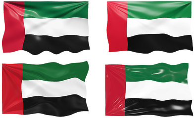 Image showing Flag of United Arab Emirates