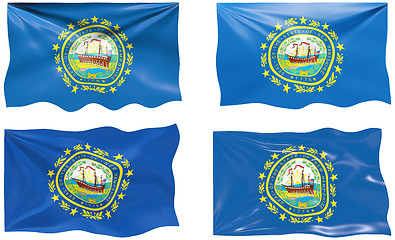 Image showing Flag of New Hampshire