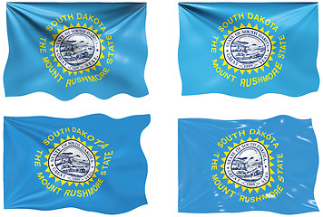 Image showing Flag of south Dakota