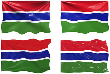 Image showing Flag of Gambia