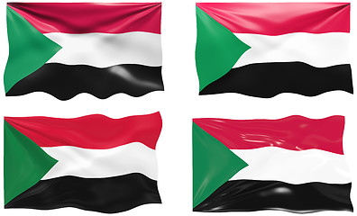 Image showing Flag of Sudan