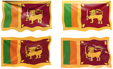 Image showing Flag of Sri Lanka