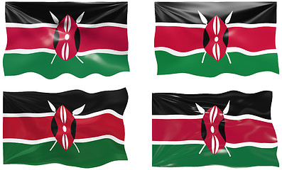 Image showing Flag of Kenya