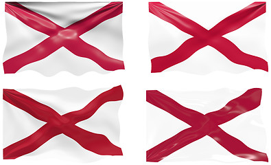 Image showing Flag of alabama