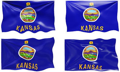 Image showing Flag of Kansas