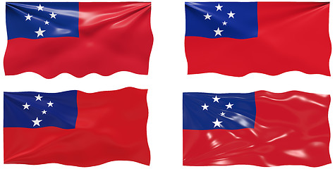 Image showing Flag of Samoa