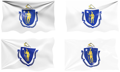 Image showing Flag of massachusetts