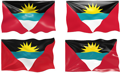 Image showing Flag of antigua barbuda