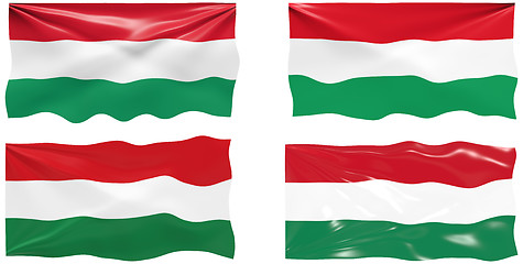 Image showing Flag of Hungary