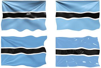 Image showing Flag of Botswana