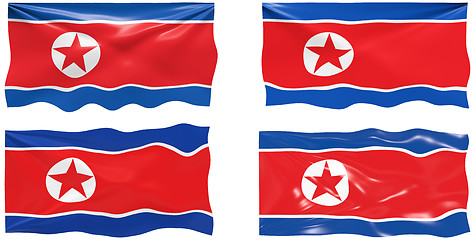 Image showing Flag of North Korea