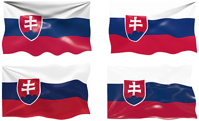 Image showing Flag of Slovakia