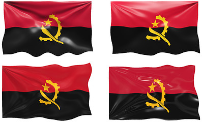Image showing Flag of angola