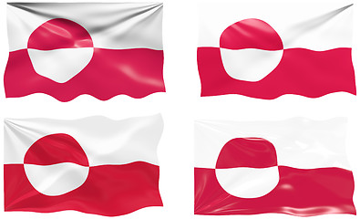 Image showing Flag of Greenland