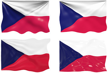 Image showing Great Image of the Flag of Czech Repulic