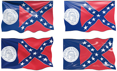 Image showing Flag of Georgia