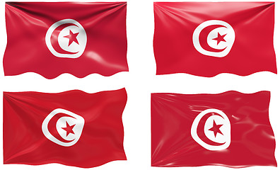 Image showing Flag of Tunisia