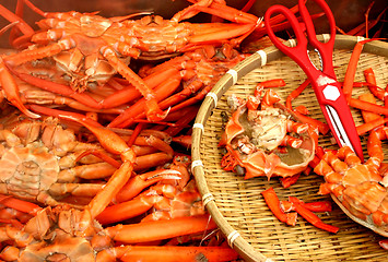 Image showing Crabs
