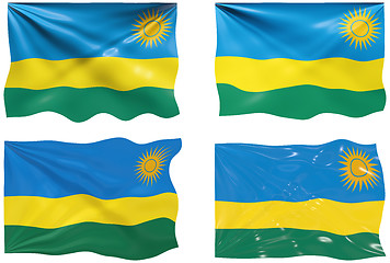 Image showing Flag of Rwanda