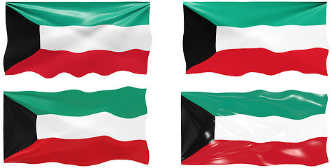 Image showing Flag of Kuwait