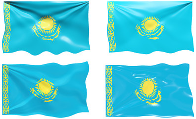 Image showing Flag of Kazakhstan