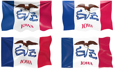 Image showing Flag of Iowa