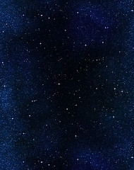 Image showing stars in space or night sky