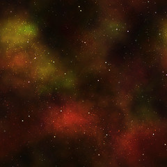 Image showing deep space cosmos stars