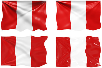 Image showing Flag of Peru,