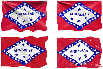 Image showing Flag of Arkansas