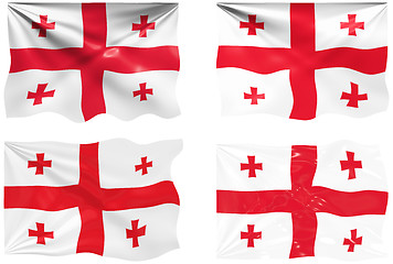 Image showing Flag of Georgia