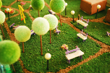 Image showing Garden miniature