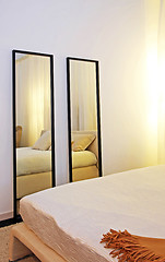 Image showing Bedroom mirrors