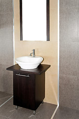 Image showing Contemporary lavatory