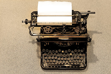 Image showing Vintage typewriter