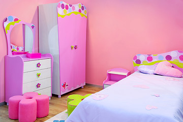 Image showing Pink room