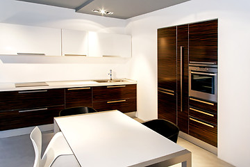 Image showing Wooden kitchen 2