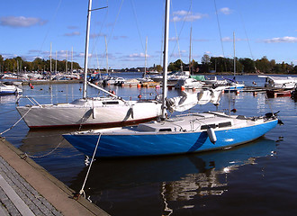 Image showing City quay Helsinki