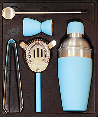 Image showing Shaker set blue