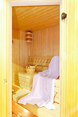 Image showing Inside sauna 2