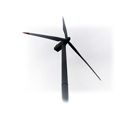 Image showing Wind turbines 