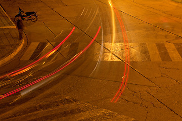 Image showing Cars At Night