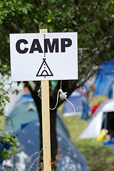 Image showing Camp