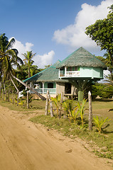 Image showing beach house corn island nicaragua