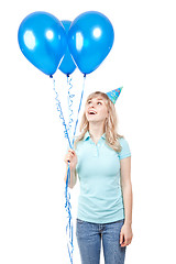 Image showing Birthday girl