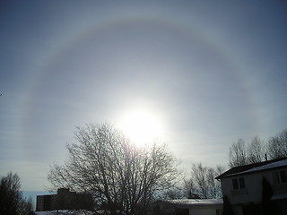 Image showing Sun dog