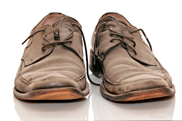 Image showing Dirty Old Shoes
