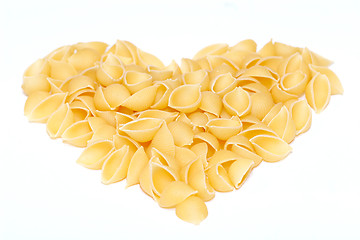 Image showing Love pasta