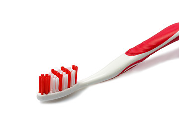 Image showing Red toothbrush