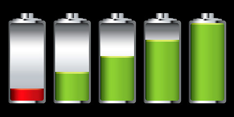 Image showing battery charge stage